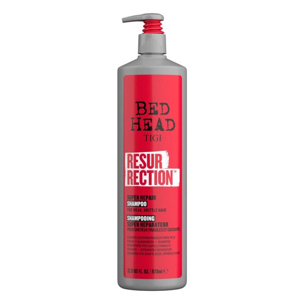 Tigi Bed Head Resurrection Shampoo Atjaunojošs šampūns bojātiem matiem, 970 ml