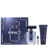 Tommy Hilfiger Impact komplekts vīriešiem (EDT, 100 ml + dušas želeja, 100 ml + EDT, 4 ml)