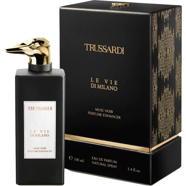 Trussardi Le Vie Di Milano Musc Noir Perfume Enhancer EDP parfimērijas ūdens unisex, 100 ml