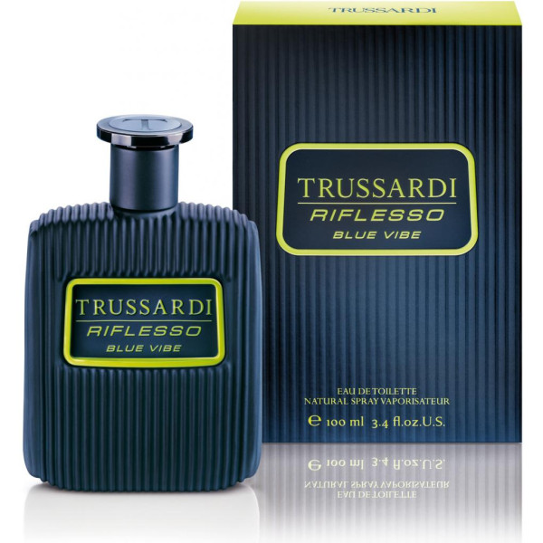 Trussardi Riflesso Blue Vibe EDT tualetes ūdens ūdens vīriešiem, 100 ml