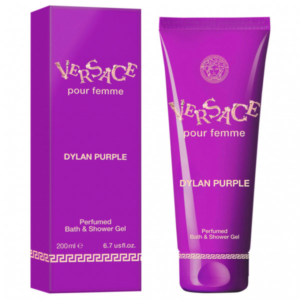 Versace Dylan Purple Pour Femme Perfumed Bath & Shower Gel aromatizēta dušas želeja, 200 ml