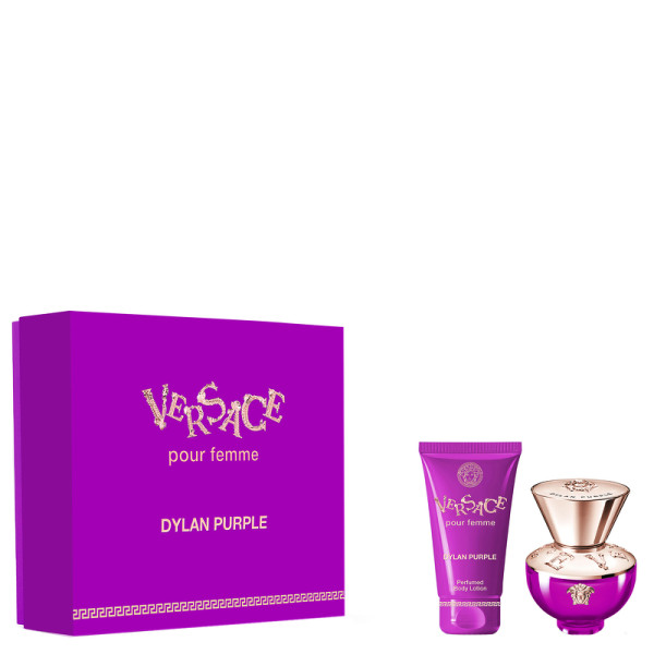 Versace Dylan Purple komplekts sievietēm (EDP, 30 ml + ķermeņa losjons, 50 ml)