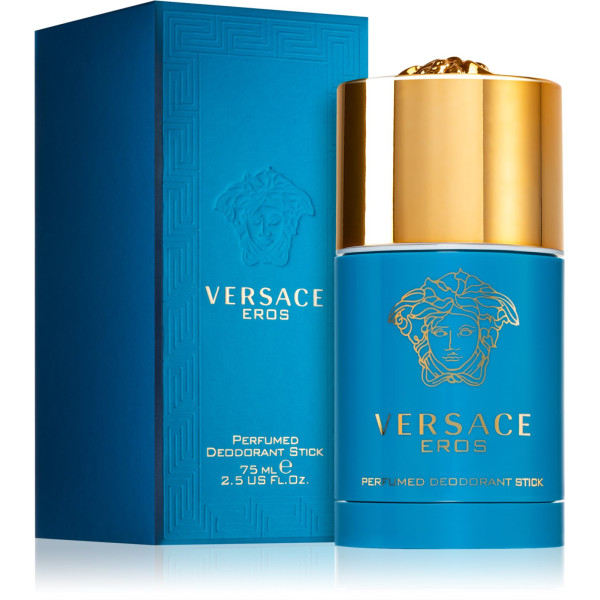 Versace Eros Deodorant Stick parfimēts zīmuļu dezodorants vīriešiem, 75 ml