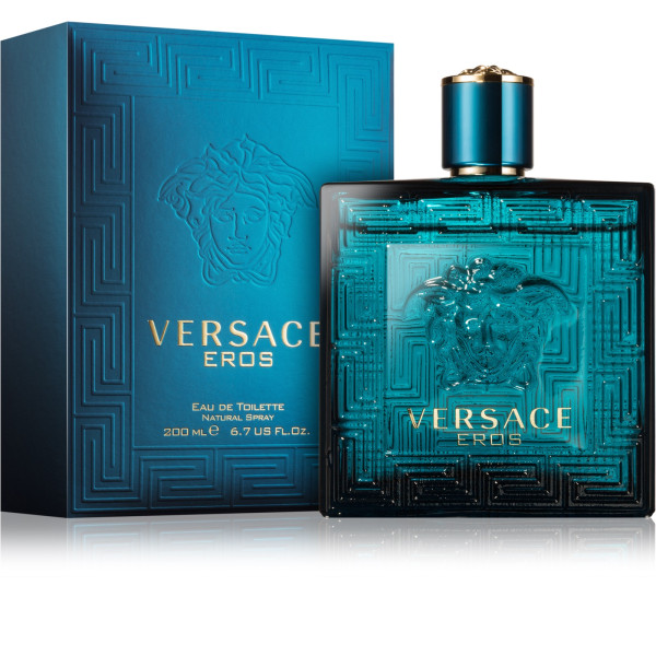 Versace Eros EDT tualetes ūdens vīriešiem, 200 ml