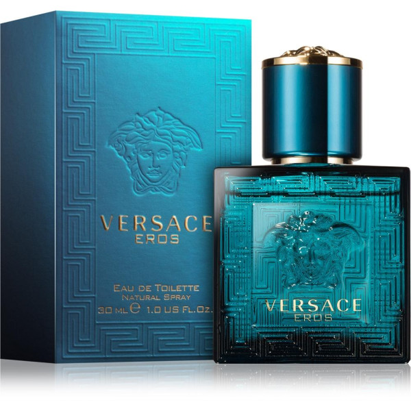 Versace Eros EDT tualetes ūdens vīriešiem, 30 ml