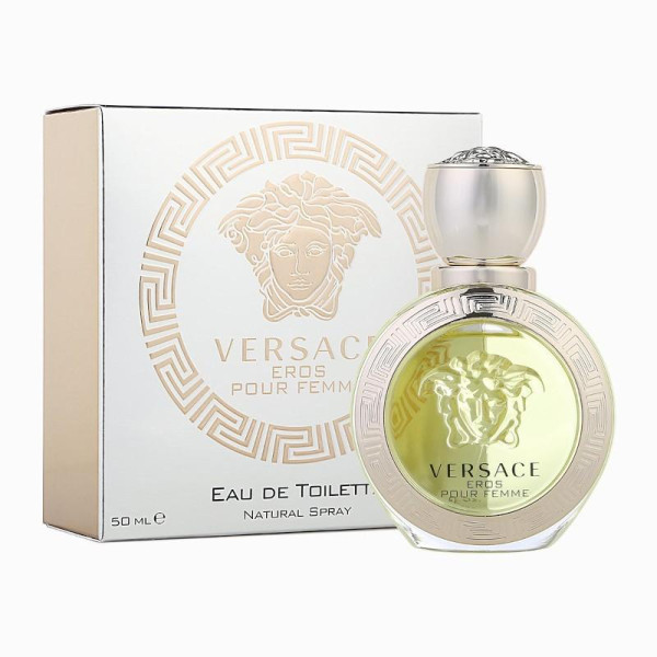 Versace Eros Pour Femme EDT tualetes ūdens ūdens sievietēm, 50 ml