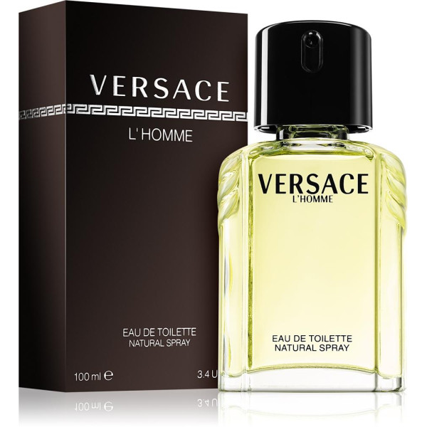 Versace L'homme EDT tualetes ūdens vīriešiem, 100 ml