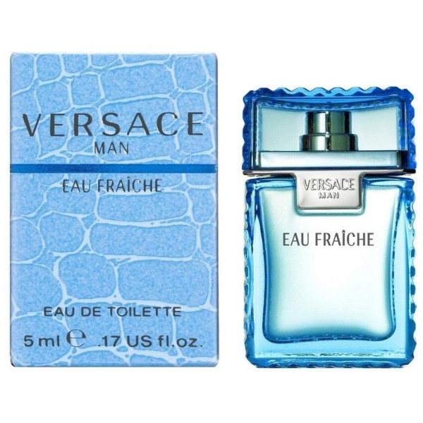 Versace Man Eau Fraiche EDT tualetes ūdens vīriešiem, 5 ml