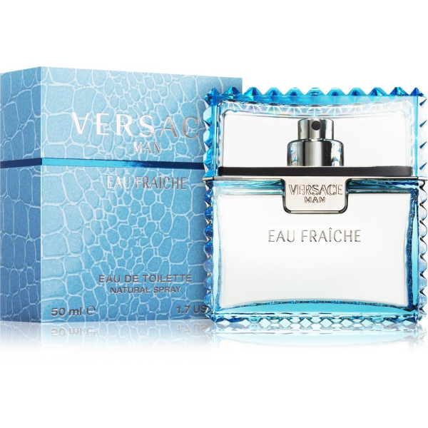 Versace Man Eau Fraiche EDT tualetes ūdens vīriešiem, 50 ml