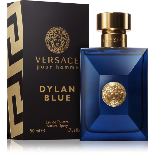 Versace Pour Homme Dylan Blue EDT tualetes ūdens vīriešiem, 50 ml