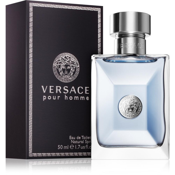 Versace Pour Homme EDT tualetes ūdens vīriešiem, 50 ml