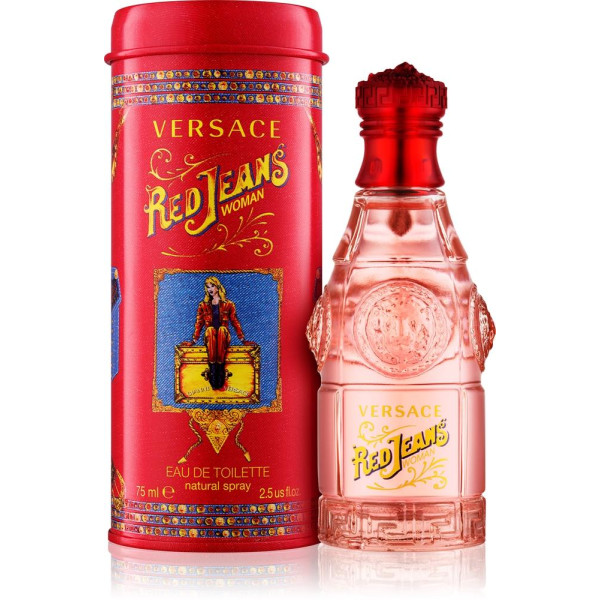 Versace Red Jeans Woman EDT tualetes ūdens sievietēm, 75 ml