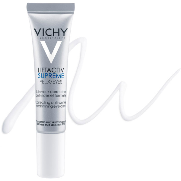 Vichy Liftactiv Supreme Eye Cream nostiprinošs acu krēms pret grumbām, 15 ml