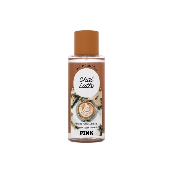 Victoria's Secret Pink Chai Latte ķermeņa aerosols, 250 ml