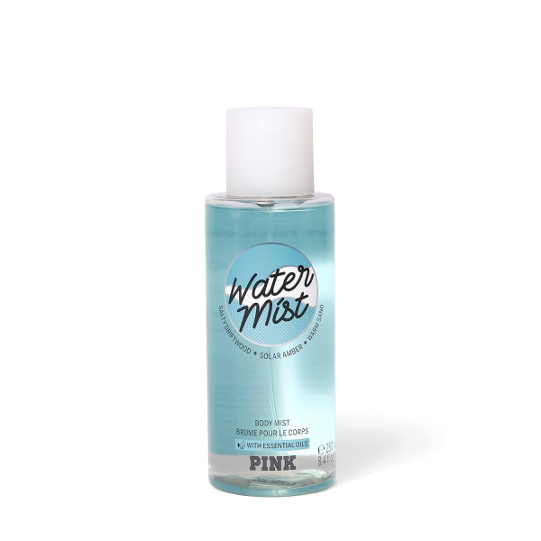 Victoria's Secret Pink Water Mist Body Spray ķermeņa migla ar ēteriskajām eļļām, 250 ml