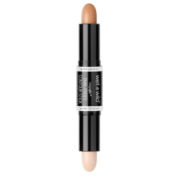 Wet N Wild Megaglo Dual Ended Contour Stick ar dubultu zīmuļa sejas kontūrēšanas rīks, vidēji gaišs 