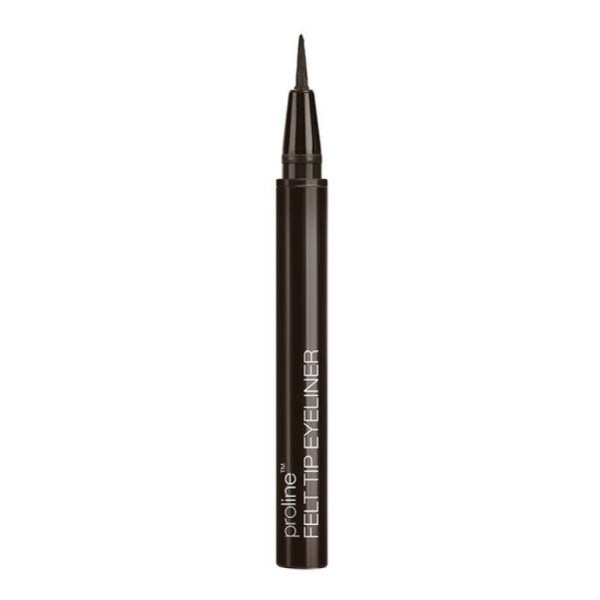 Wet n Wild Proline Felt Tip Acu zīmulis, tonis: tumši brūns, 0,5 g 