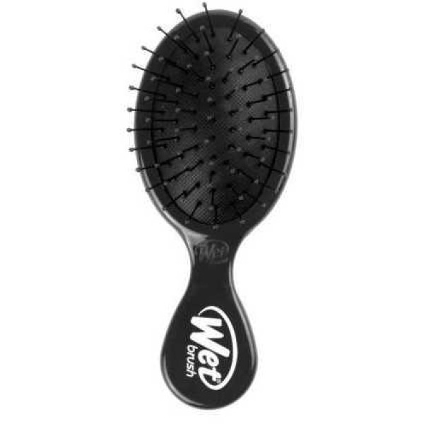 WetBrush Mini Detangler maza matu suka, melna