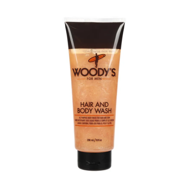 Woody's Hair And Body Wash ķermeņa un matu mazgāšanas līdzeklis, 296 ml