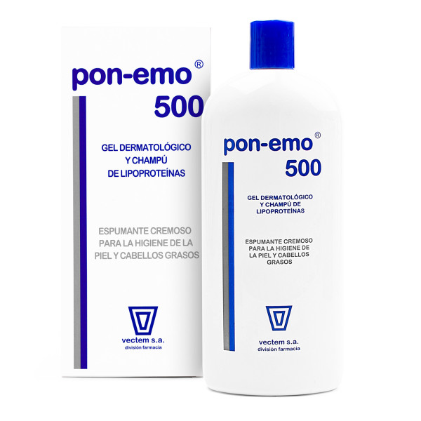 Xhekpon Emo-Emo Gel Shampoo Dermatoloģisks dermatoloģisks šampūns un dušas želeja, 500 ml