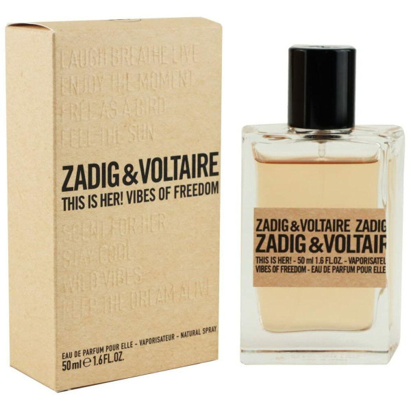 Zadig & Voltaire This is Her! Vibes of Freedom EDP parfimērijas ūdens sievietēm, 50 ml