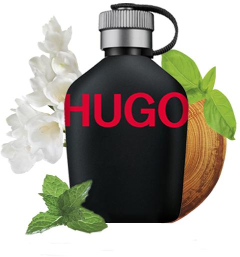 HUGO JUST DIFFERENT Pēcskūšanās līdzeklis Viņam, aromāts